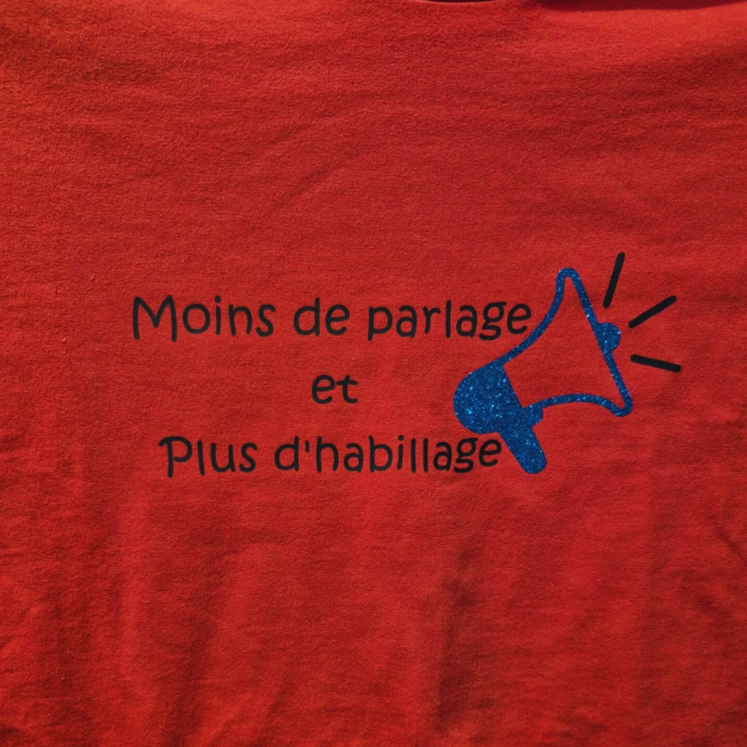 T-shirt pour adulte personnalisable