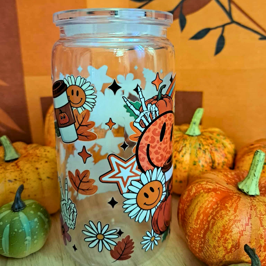 Verre Halloween retro