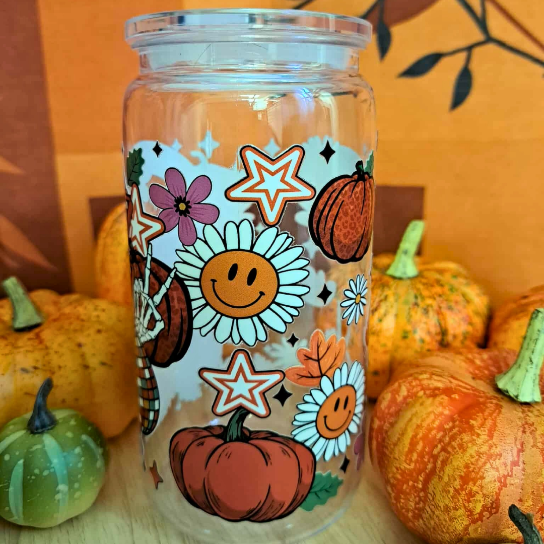 Verre Halloween retro