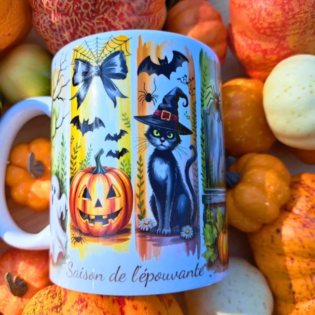 Tasse saison de l'épouvante