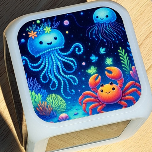 Réveil matin 4 faces personnalisable