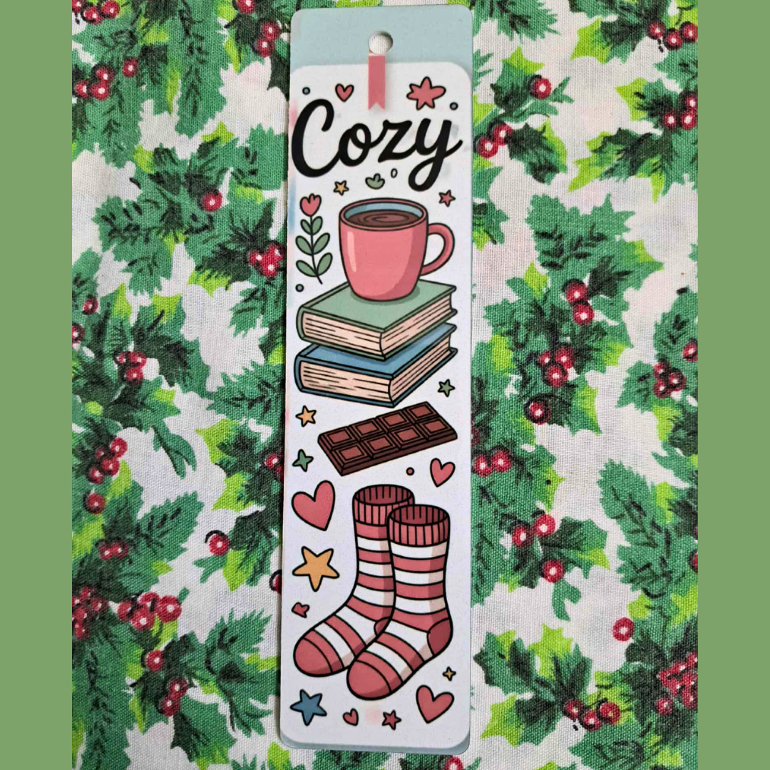 Marque-page « Cozy Reading » – Deux modèles au choix