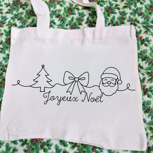 Sac réutilisable – Joyeux Noël